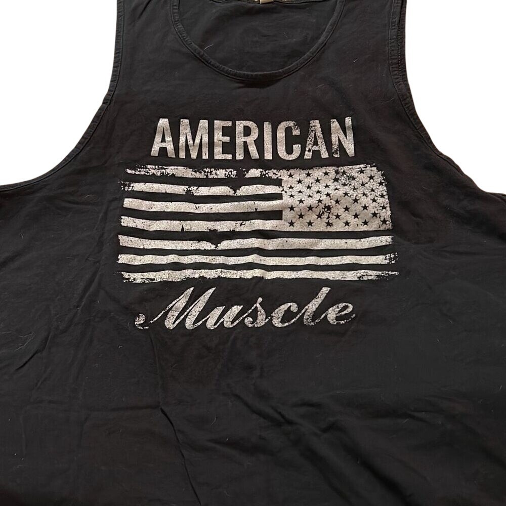 American Muscle Flag - Men‎ Premium Tank. Size XL